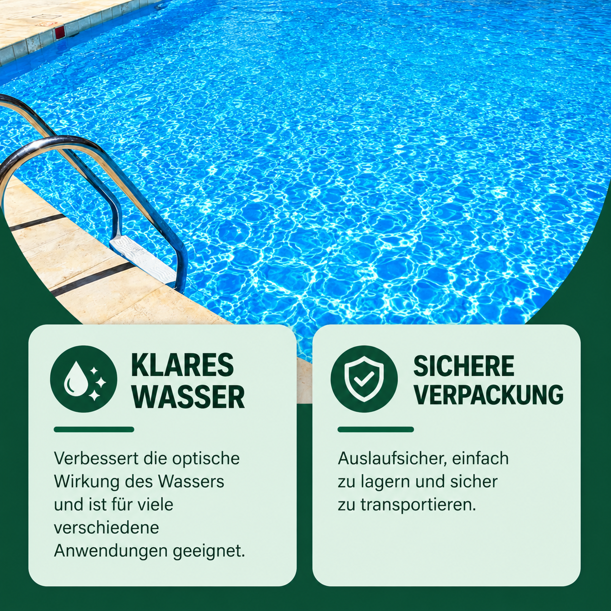 HydroClear Pool-Reiniger & Wasserklärung