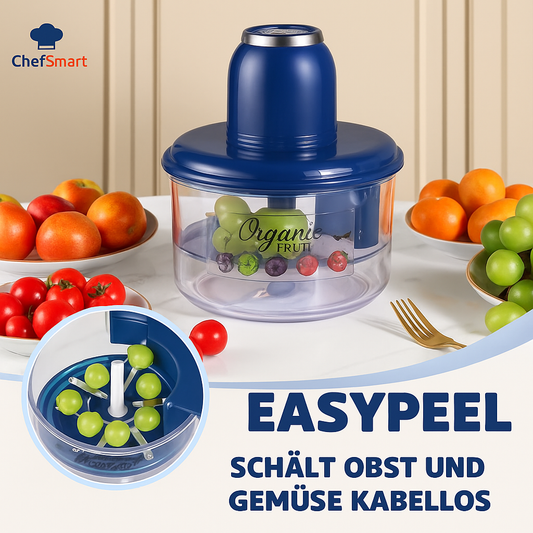 NUR HEUTE 50% Rabatt | EasyPeel™ – Kabelloser Turbo-Schäler für Obst & Gemüse