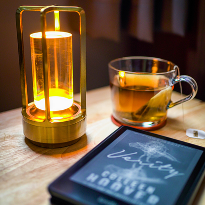 Luma™ | Die beste Lampe für stilvolle Sommerabende | kabellos, elegant & mit einzigartiger Lichtatmosphäre
