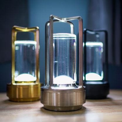 Luma™ | Die beste Lampe für stilvolle Sommerabende | kabellos, elegant & mit einzigartiger Lichtatmosphäre