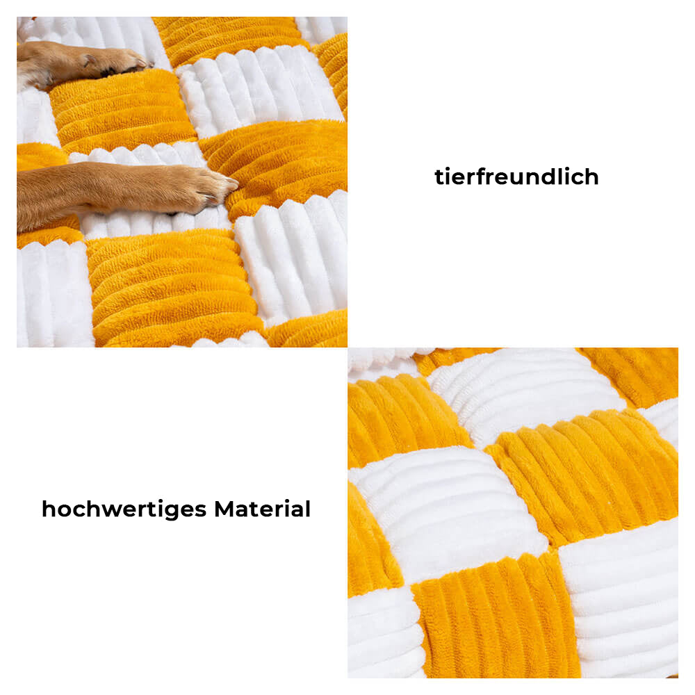 ComfyPet™ Premium SofaSchutz – Orthopädisches Kuschelbett & Möbelschutz in Einem