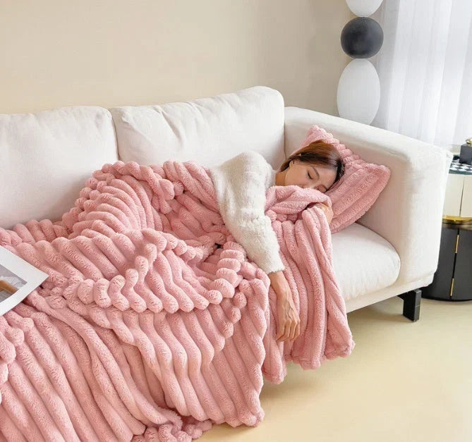 Superweiche Fleece-Decke