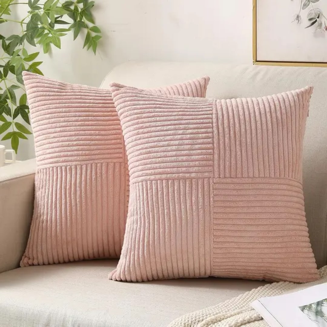 Dekokissen 2er-Set Rosa