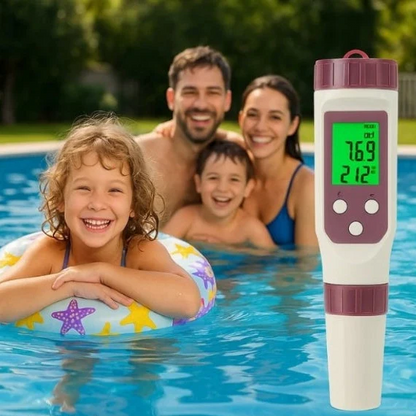 Digitales 7-in-1 Wasserqualitäts-Testgerät mit App