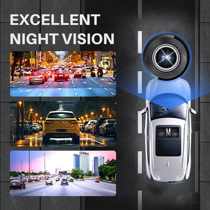 SafeRoute™ | Dashcam für Auto vorne und hinten | Weitwinkel | App Steuerung