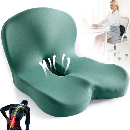 Ergonomisch geformtes Sitzkissen aus Memory-Schaum