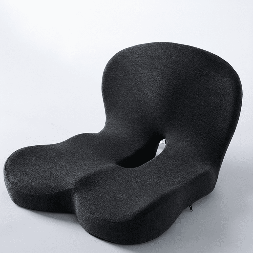 Ergonomisch geformtes Sitzkissen aus Memory-Schaum