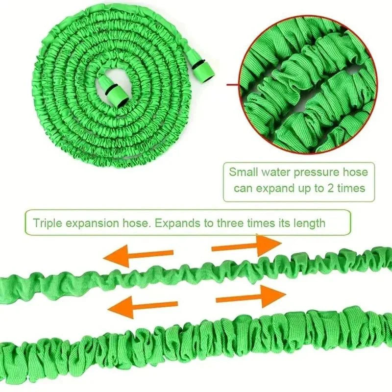 HYDROFLEX PRO – Expandable Garden Hose with 7 Spray Functions
