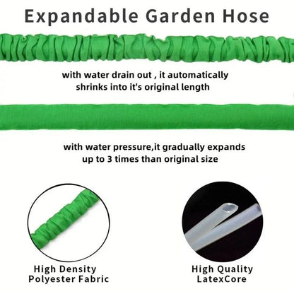 HYDROFLEX PRO – Expandable Garden Hose with 7 Spray Functions