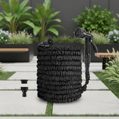 HYDROFLEX PRO – Expandable Garden Hose with 7 Spray Functions