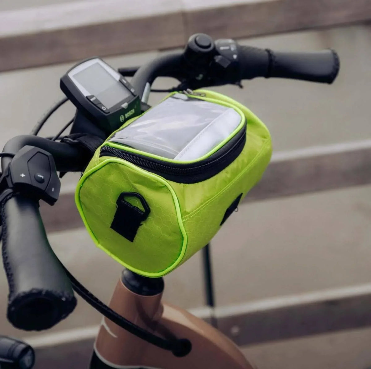 Fahrradlenkertasche | Touchscreen-Handyfenster & wasserdicht | Kompakt