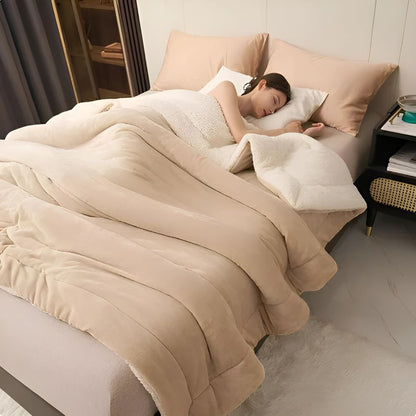 Luxuriöse Flanell-Fleece Decke maschinenwaschbar | SoftHug™