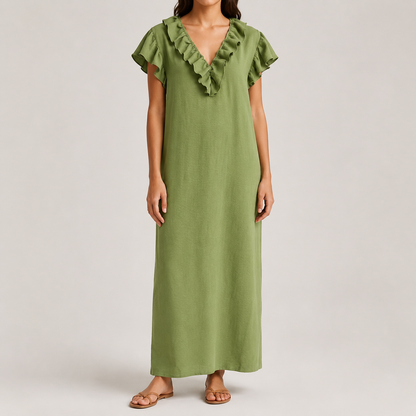 Florenza – Müheloses Maxikleid mit Taschen