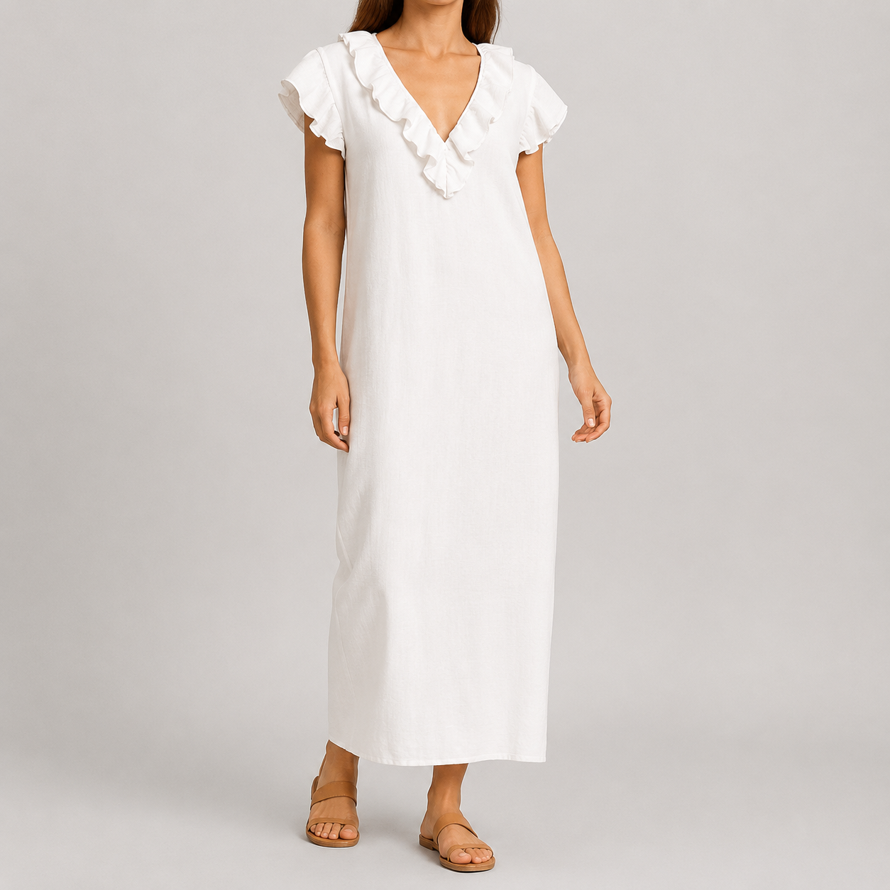 Florenza – Müheloses Maxikleid mit Taschen