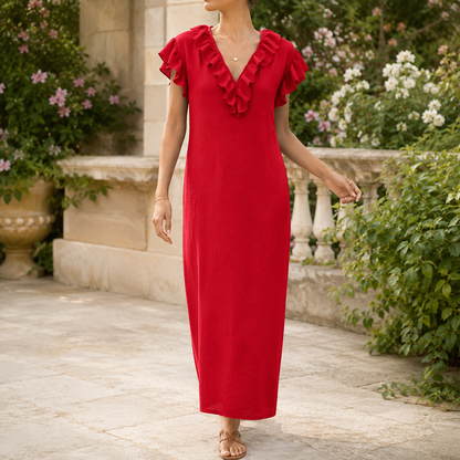 Florenza – Müheloses Maxikleid mit Taschen