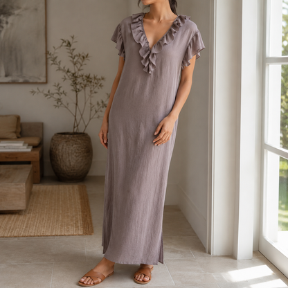 Florenza – Müheloses Maxikleid mit Taschen