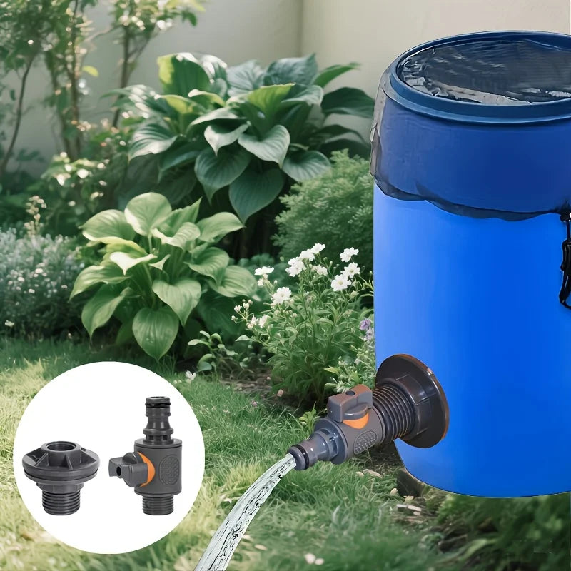Gartenhahn-Adapter DN15 für Regentonnen 2er-Set | RainConnect™