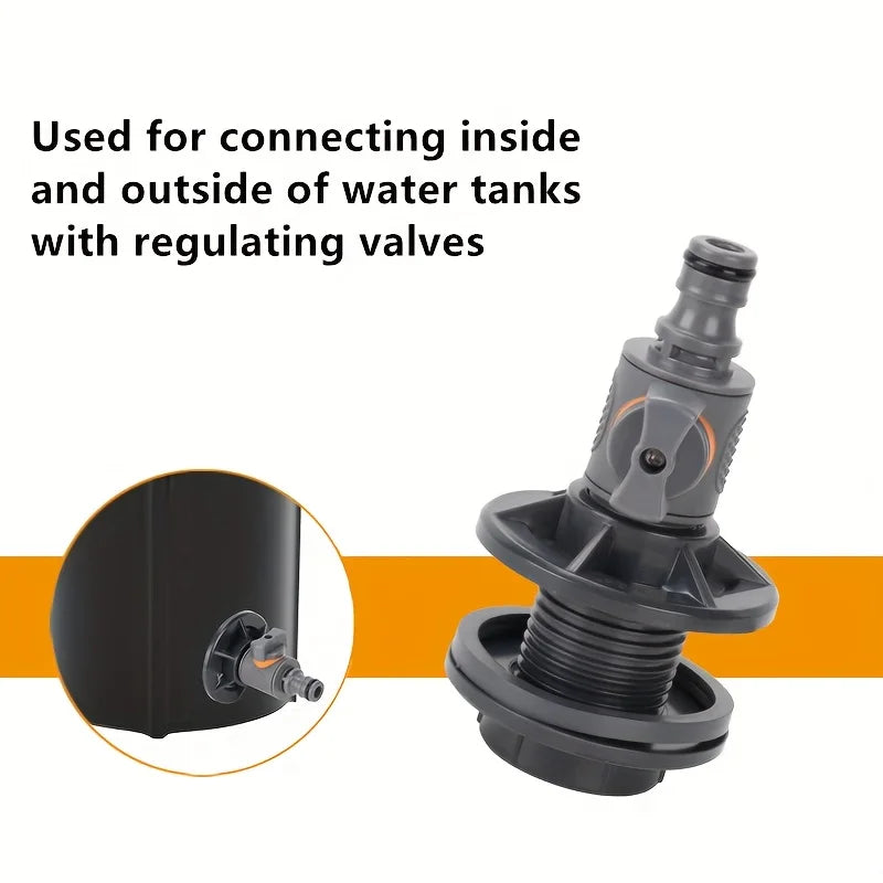 Gartenhahn-Adapter DN15 für Regentonnen 2er-Set | RainConnect™