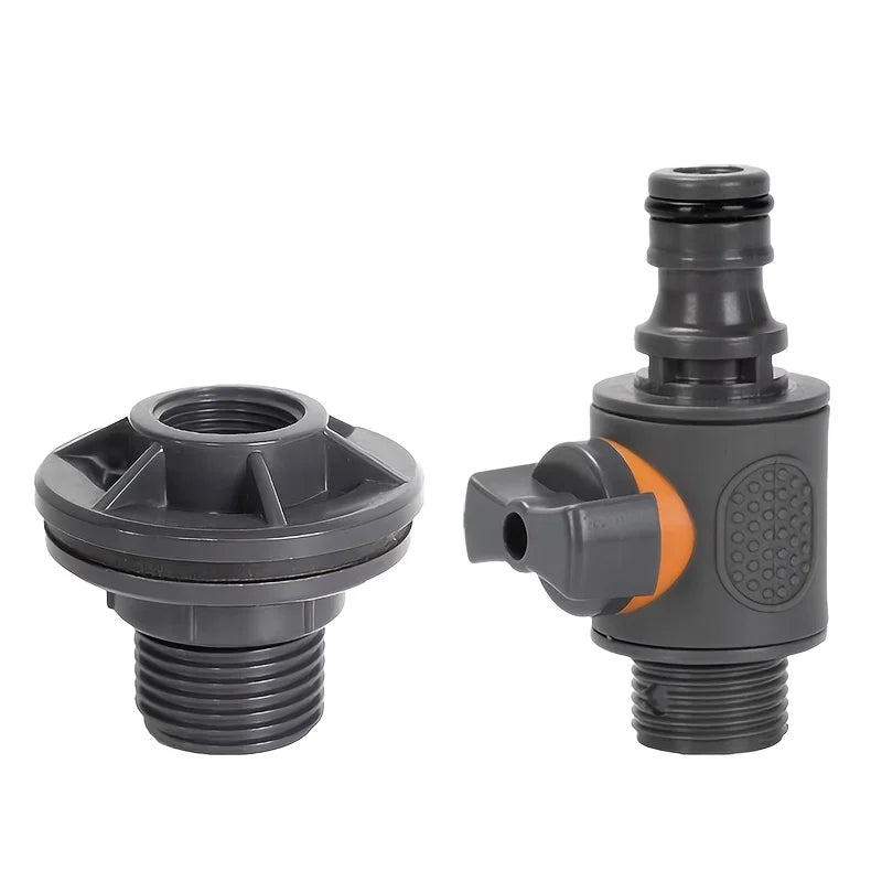 Gartenhahn-Adapter DN15 für Regentonnen 2er-Set | RainConnect™