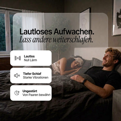 Vibrationswecker Armband lautlos mit USB Aufladung