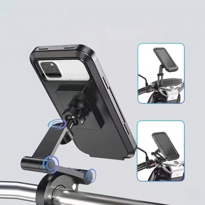 Wasserdichte Fahrrad-Handyhalterung mit Touch-Fenster