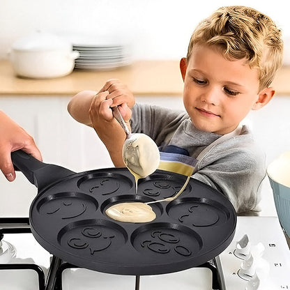 Pfannkuchen backen mit Kind