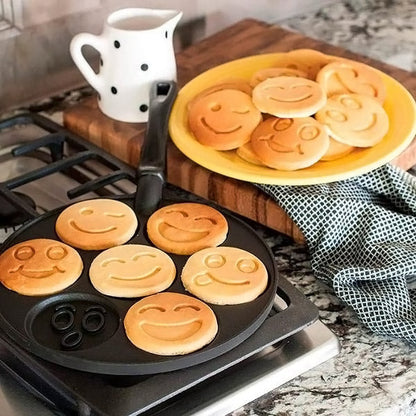 Pfannkuchen auf dem Herd