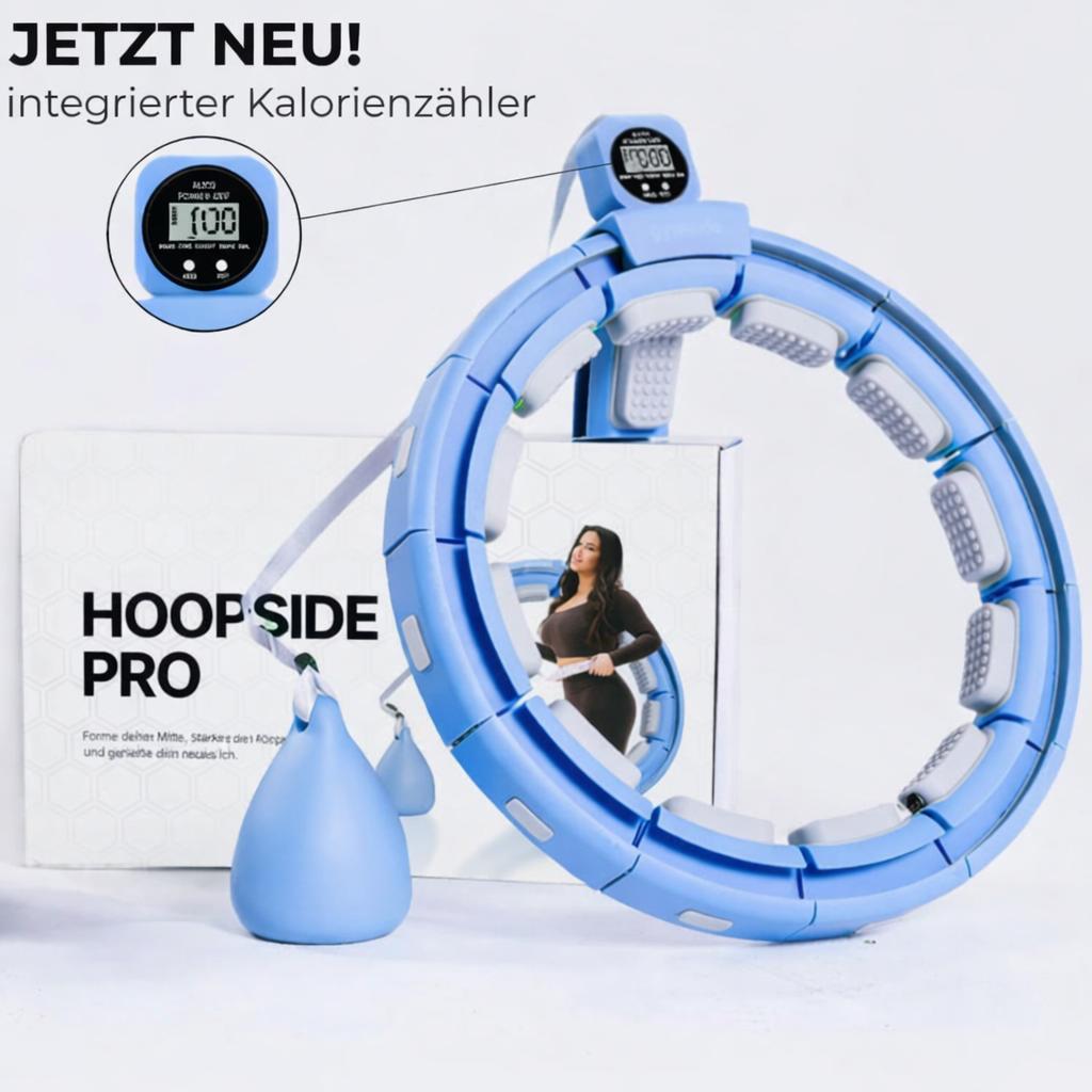 SlimHoop™ | Spielerisch Kalorien verbrennen & zuhause aktiv bleiben | NUR HEUTE GRATIS Trinkflasche im Wert von 19,95 € 🎁