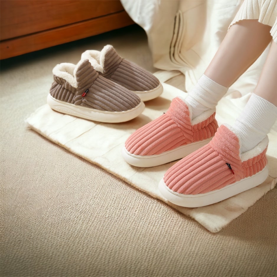 Jetzt warm & gemütlich durch den Winter | ALOE™ Winter Hausschuhe