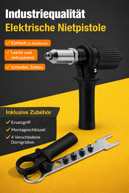 DrillMate Rivet Pro™ | Verwandeln Sie Ihren Bohrer in ein schnelles, starkes Nietwerkzeug