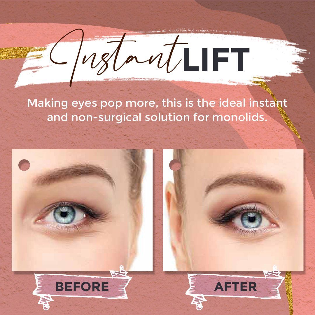 50% RABATT | BlickMagic™ - 120 Stück -  Unsichtbare Lidstreifen für bezaubernde Augen