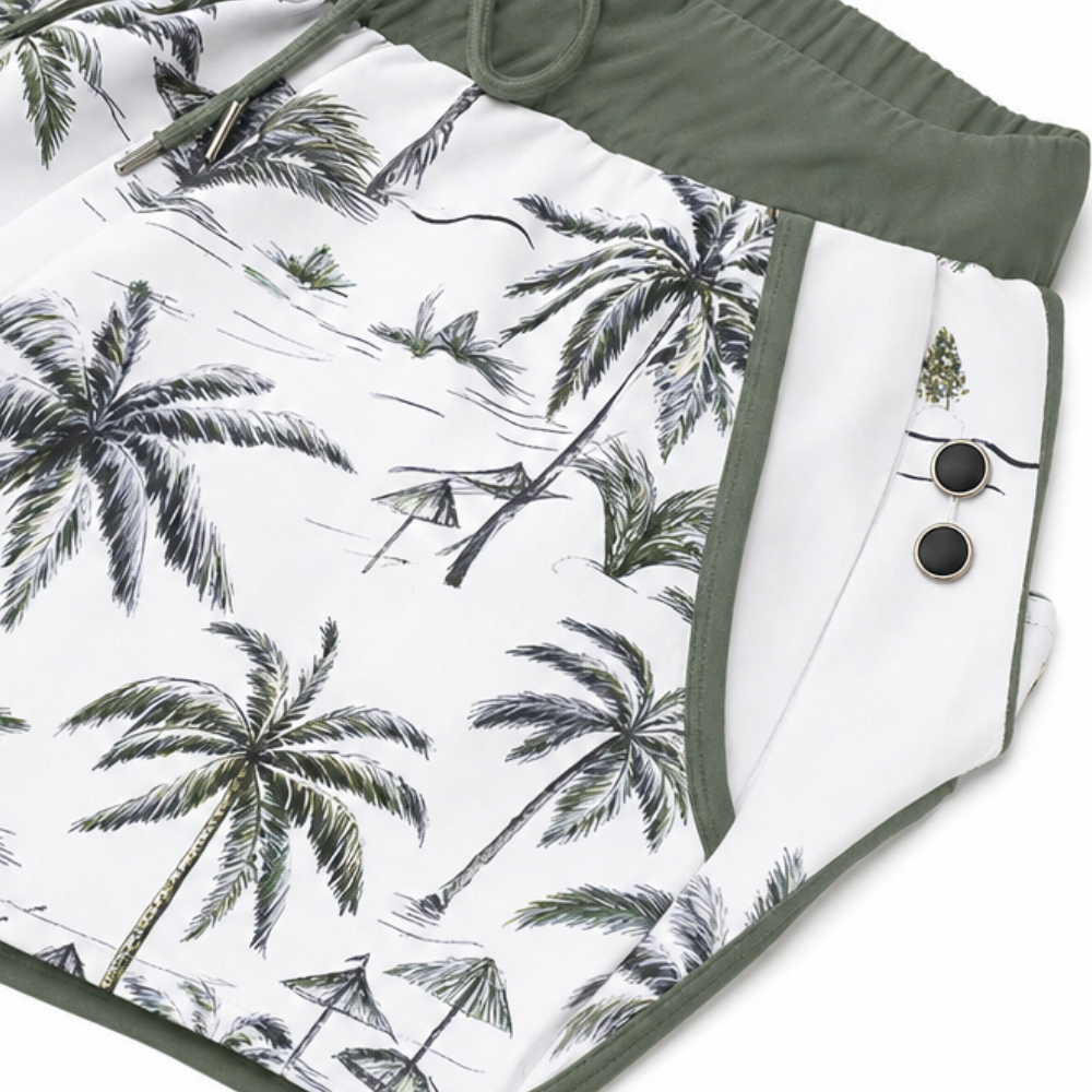 Solana – 3-teiliges Bade-Set mit Überwurf, Tanktop und Shorts