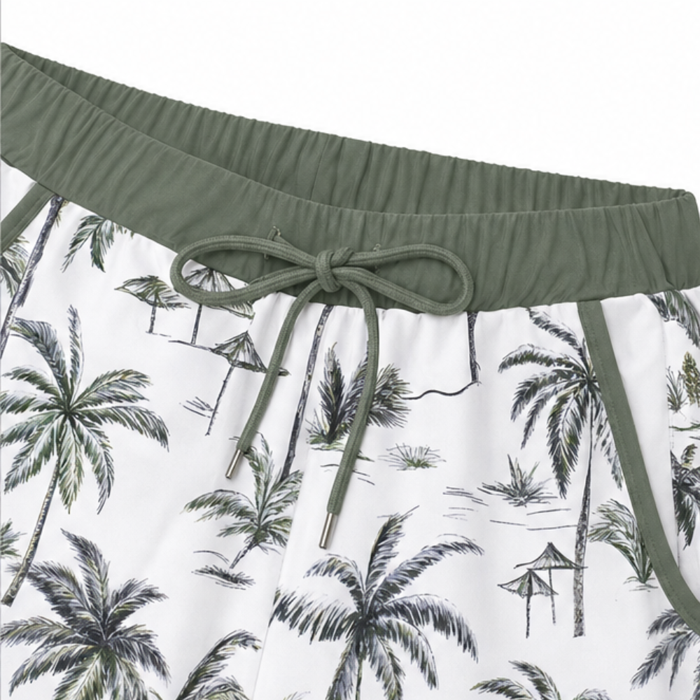 Solana – 3-teiliges Bade-Set mit Überwurf, Tanktop und Shorts