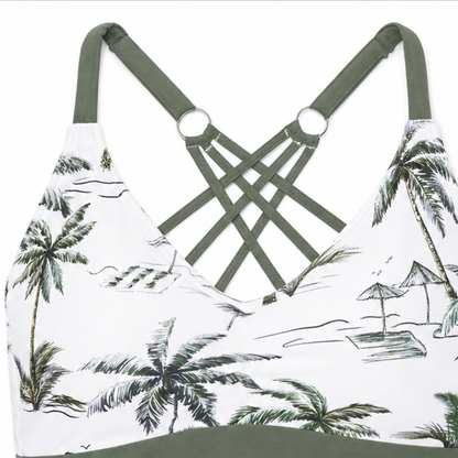 Solana – 3-teiliges Bade-Set mit Überwurf, Tanktop und Shorts
