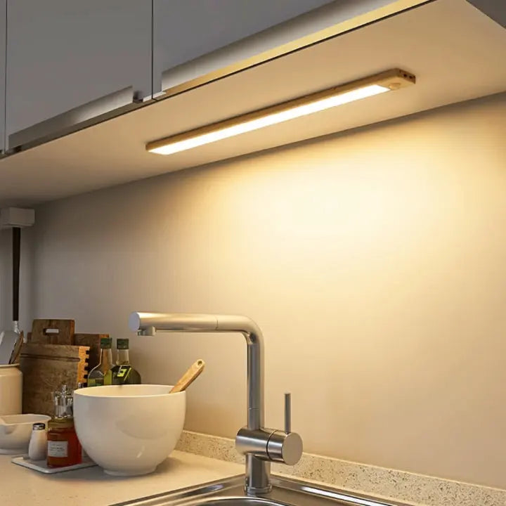 50% RABATT | LumiSense™ - Kabellose LED-Unterbauleuchte mit smarter Sensorsteuerung