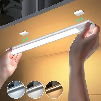 50% RABATT | LumiSense™ - Kabellose LED-Unterbauleuchte mit smarter Sensorsteuerung