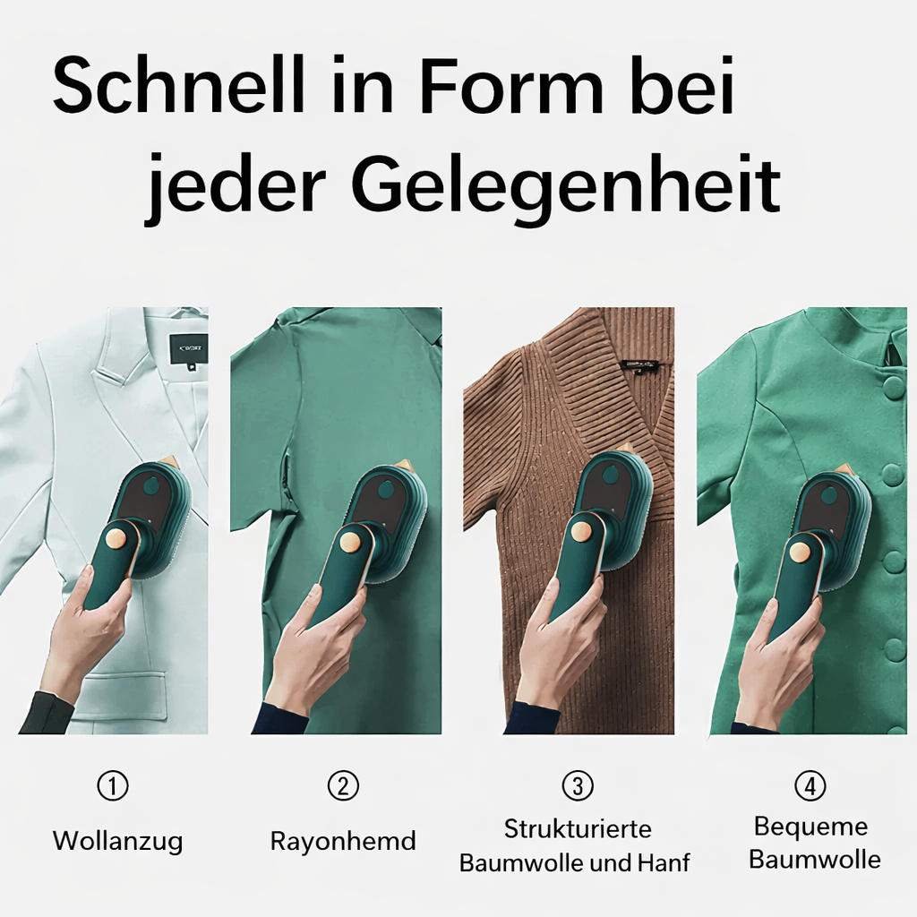 Tragbarer Dampfglätter für unterwegs | MicroIron