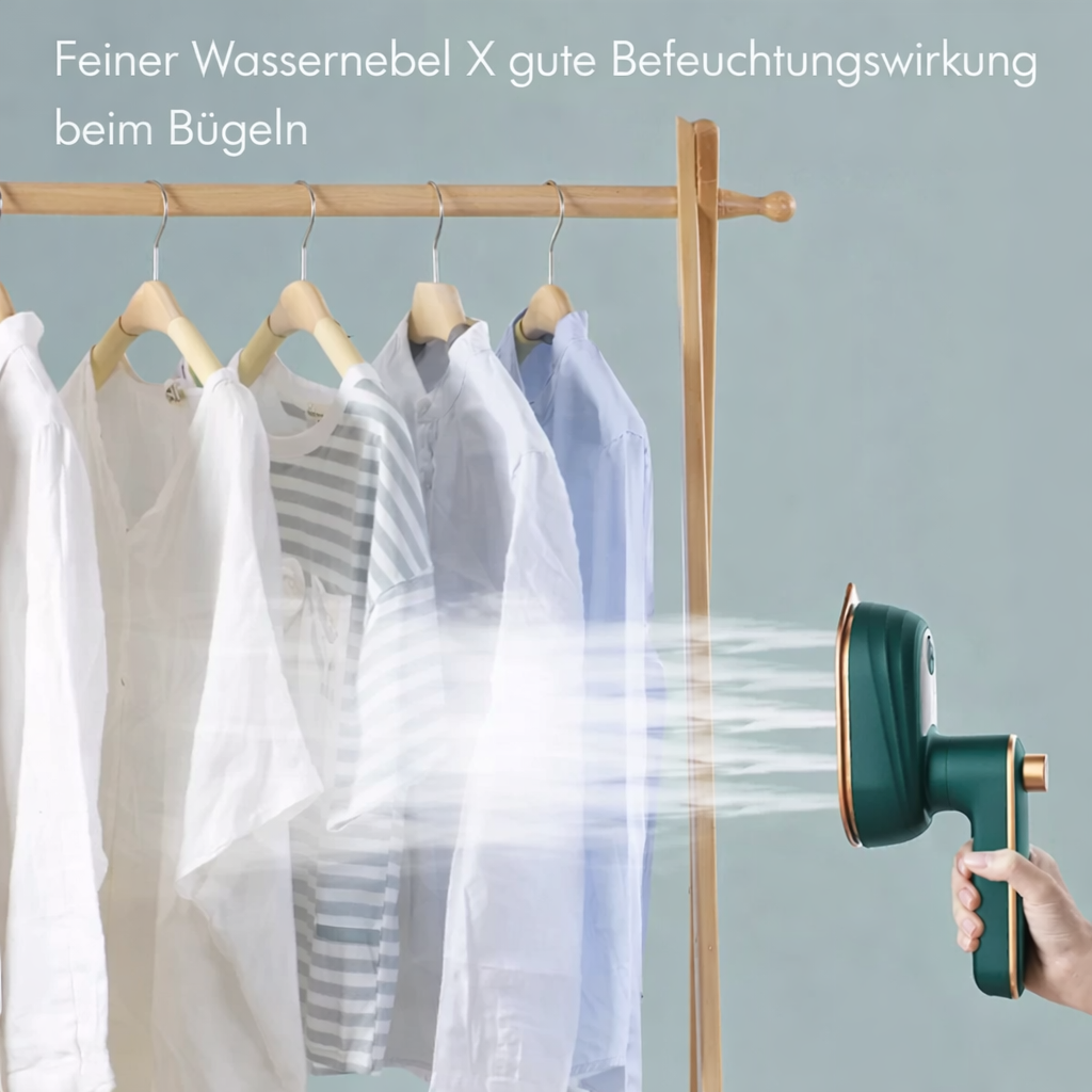 Tragbarer Dampfglätter für unterwegs | MicroIron