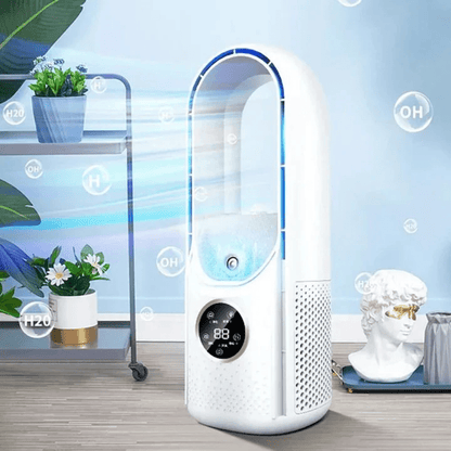 BreezeCube™ Mini Turmventilator – Der leise Sommer-Begleiter für jeden Raum