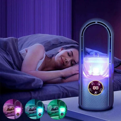 BreezeCube™ Mini Turmventilator – Der leise Sommer-Begleiter für jeden Raum