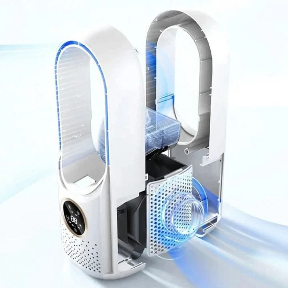 BreezeCube™ Mini Turmventilator – Der leise Sommer-Begleiter für jeden Raum