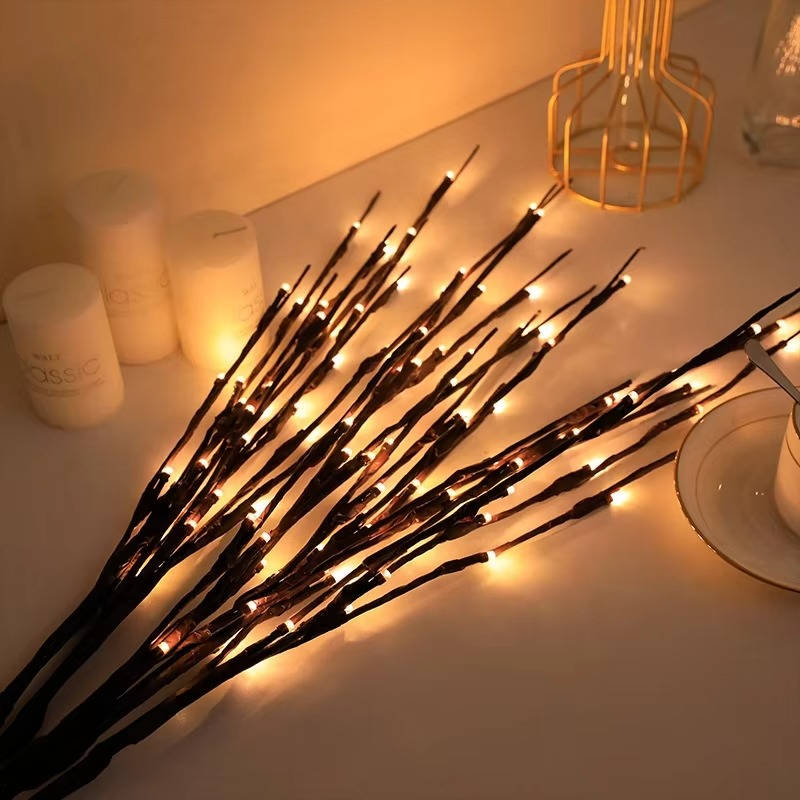 LED-Lichterzweige Detail