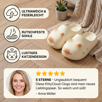 Wolkenweiche Hausschuhe im Katzen-Look – Schluss mit müden Füßen zu Hause