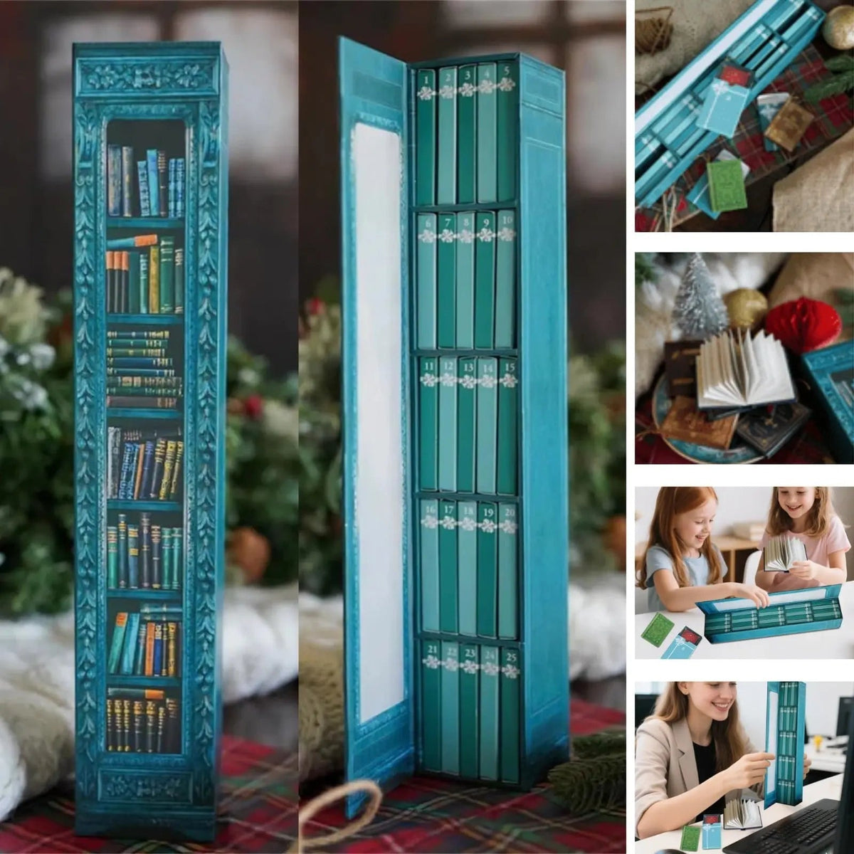 Mini-Bücher des Adventskalenders