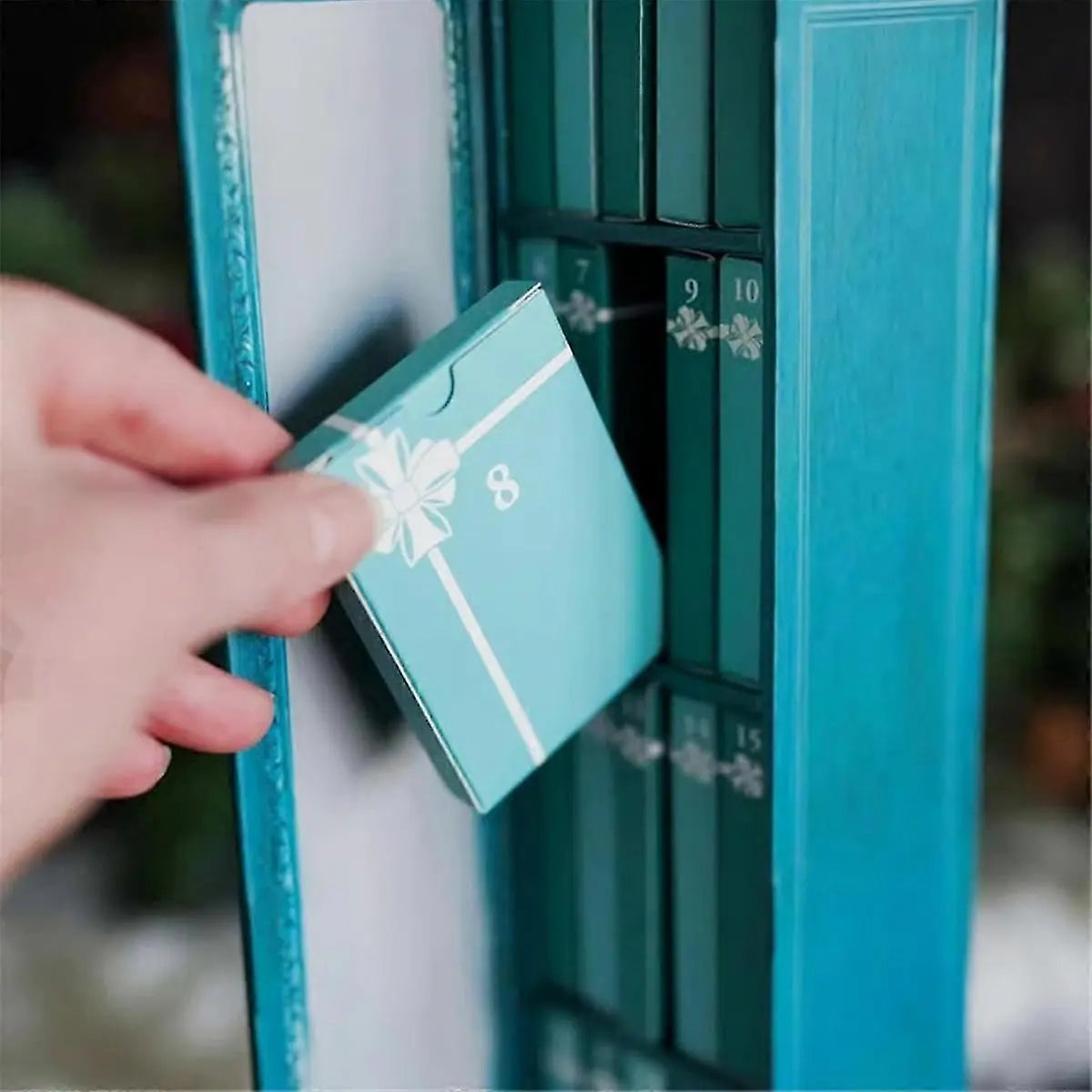Nummerierter Schuber mit Mini-Büchern