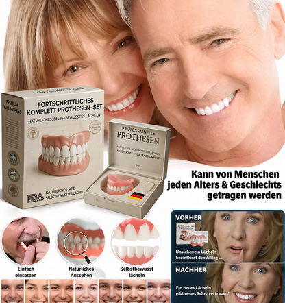 Zahnprothese™ – Natürliches Lächeln, bequeme Passform & wiederverwendbar