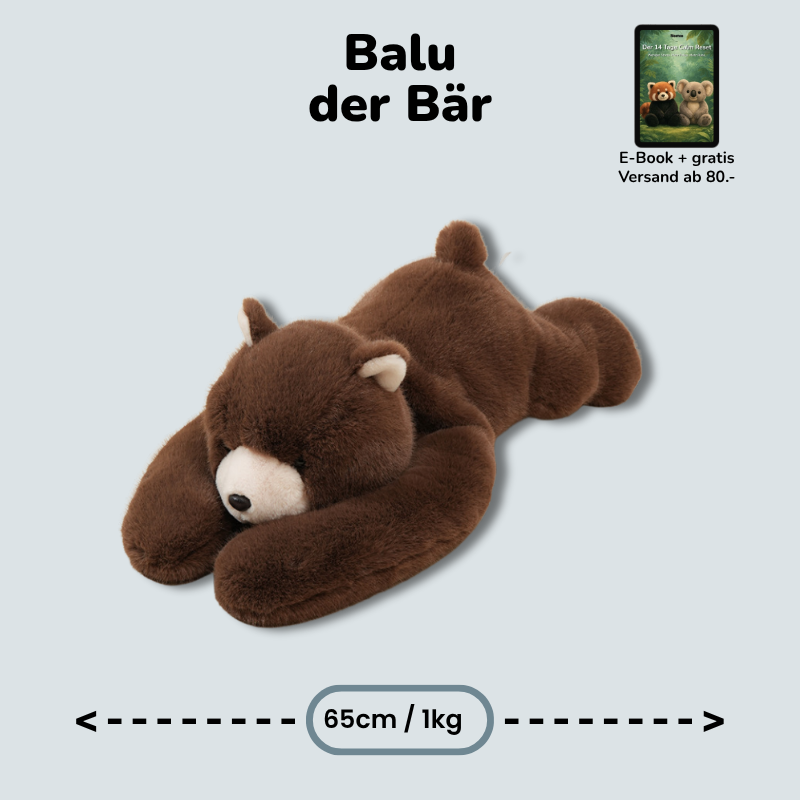 Gewichtetes Plüschtier zum Kuscheln und Entspannen