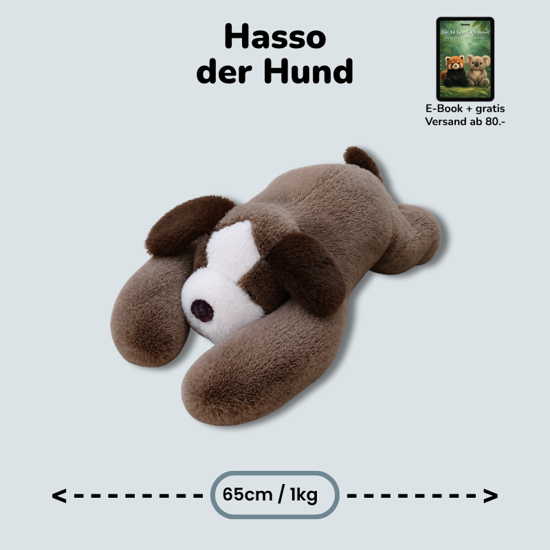 Gewichtetes Plüschtier zum Kuscheln und Entspannen