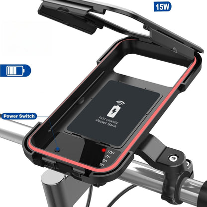 Rozela RideCharge Pro | Handyhalter & Powerbank in einem für Fahrradtouren