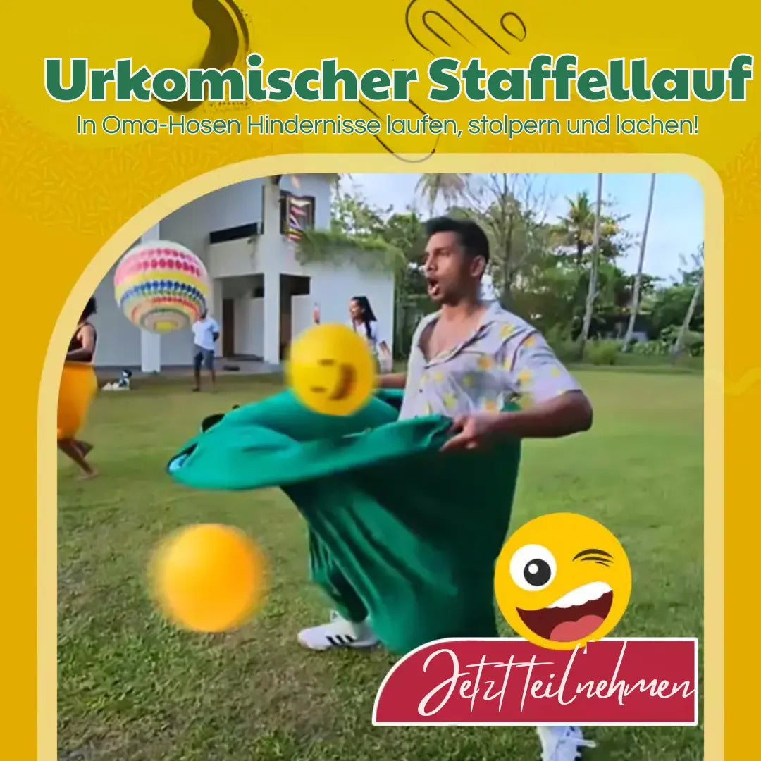 CatchPants™ | Riesige Hosen Outdoor-Spielesets mit bunten Hüpfbällen | Nur Heute 50% Rabatt